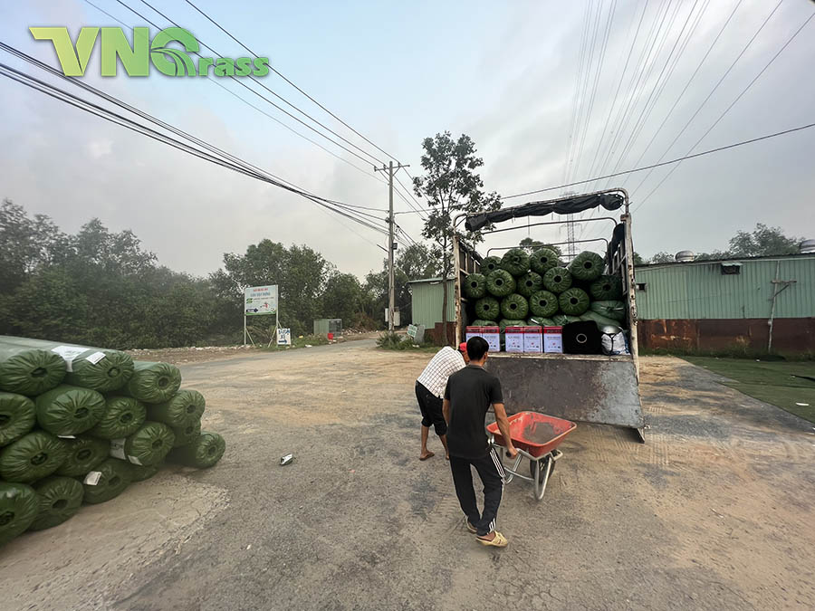 Cung cấp vật tư sân bóng đá cỏ nhân tạo tại Quảng Nam