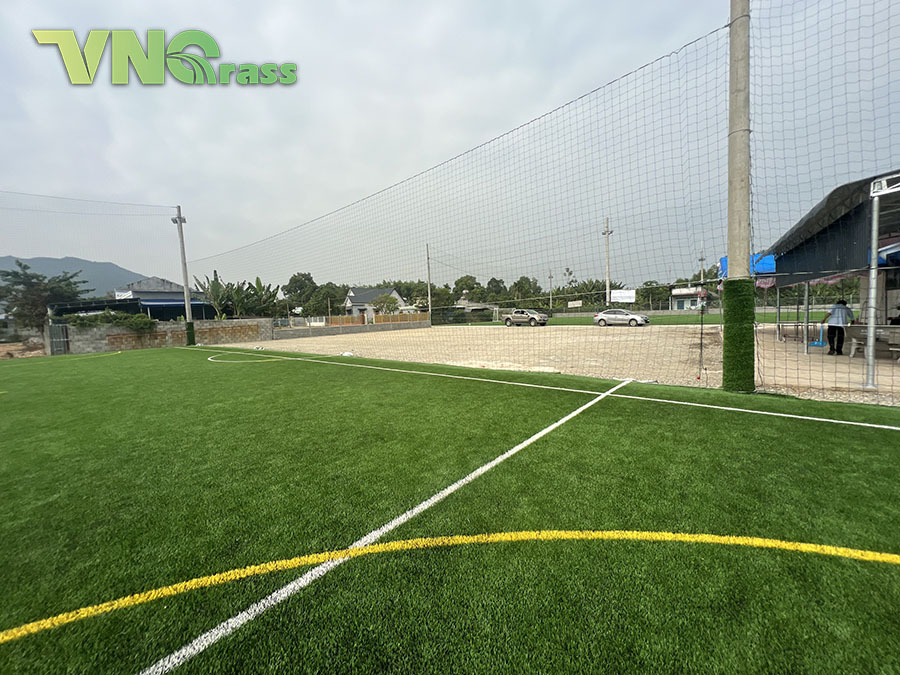 Thi công sân bóng đá cỏ nhân tạo tại Bà Rịa Vũng Tàu