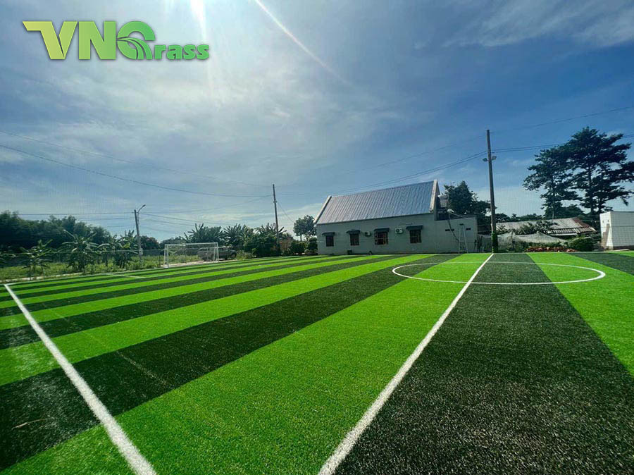 Nhu cầu sân bóng đá cỏ nhân tạo tăng cao tại Bình Phước